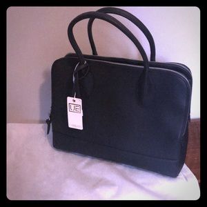 Urban Expression Double Zip Work Satchel NWT